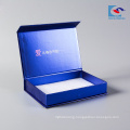 wholesale magnetic cosmetic cardboard coated paper gift box